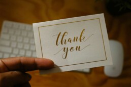 ways to thank customers